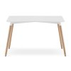 99374 3 akce bily jidelni stul adria 120x80 cm ii jakost