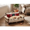 Pelíšek se škrabadlem pro kočku ROYAL PURR 60 x 27 x 33 cm, karton pro pohodlný odpočinek