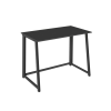 102846 4 set do pracovny zarimo stul 80x40 cm cerna kreslo avola velvet svetle kremove