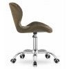 102888 1 set do pracovny zarimo stul 80x40 cm cerna kreslo avola velvet hnede