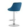 103476 4 akce modra barova zidle velvet kast ii jakost